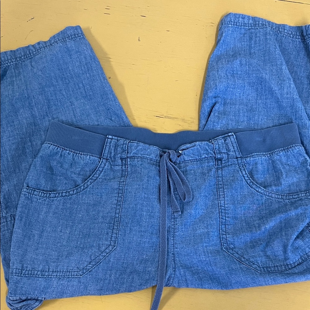White Stag Denim Blue Capris